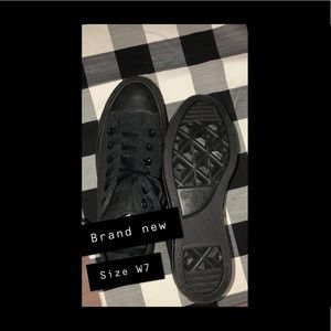 Black converse